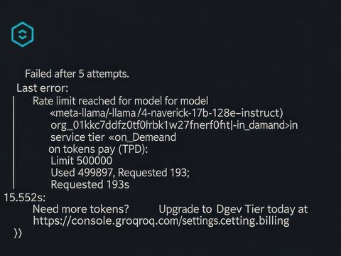 Error message displayed on a computer screen with upgrade option for google cloud service