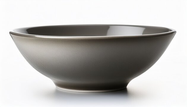 Ceramic Bowl Isolated On White Background