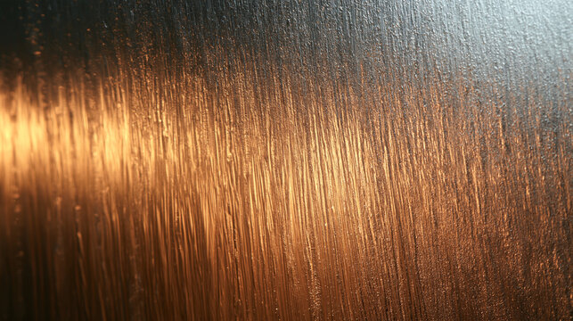 Brushed Bronze Metallic Texture Abstract Background