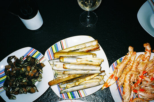 Fresh Seafood Dinner
