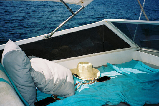 Relaxing Boat Deck