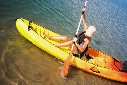 Kayaking Near the Shore