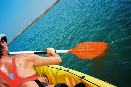 Kayaking on Calm Water