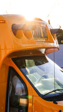 School Bus in the Morning Light