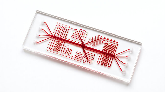 Advanced biomaterials and tissue engineering microfluidic chip