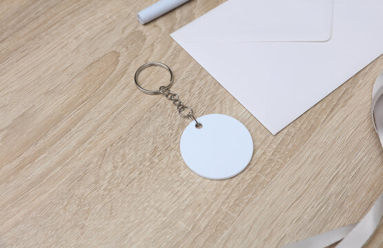 Corporate identity, set of white blank promotional products for business on table. Flat lay. Creative mockup for your brand design.