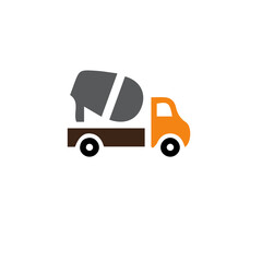 Fototapeta premium vector illustration of a truck