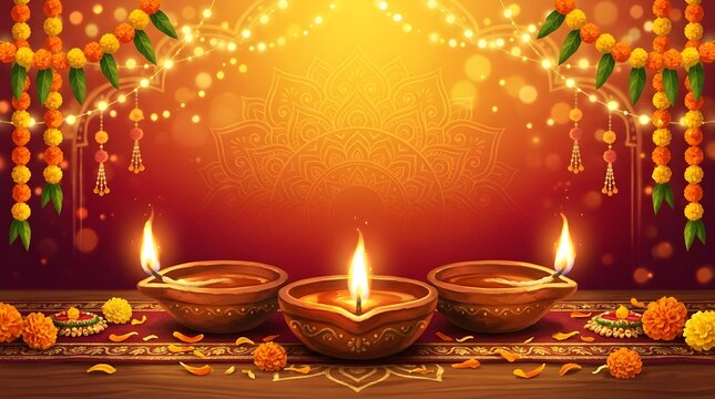 Diwali the festival of lights celebrating the triumph of good over evil with joyous traditions
