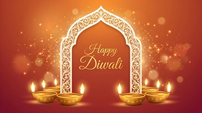 Celebrating the festival of lights diwali's radiant glow and the triumph of good over evil