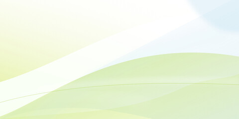 Obraz premium Abstract green and blue soft wave background