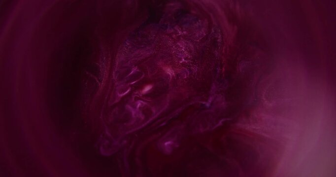 Blur vivid splash. Bright blend dye. Purple pink color glitter paint water vibrant round texture circle on abstract art background.