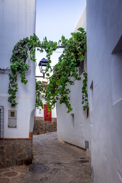 Picturesque spots in the historic centre of Moj&aacute;car, Almer&iacute;a, Andalusia, Spain