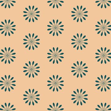 Floral Inspired Design with Bold Shapes and Colors
