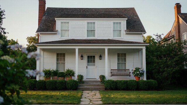house in the garden