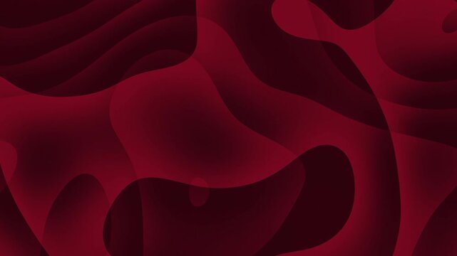 Dark red abstract fluid wave background. Perfect for medical blood concepts, horror themes, or elegant modern dark advertising design.
