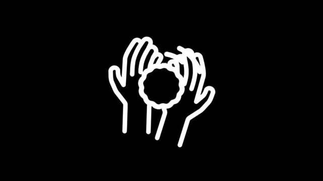 Hands holding a sphere, representing care, protection, and nurturing concepts