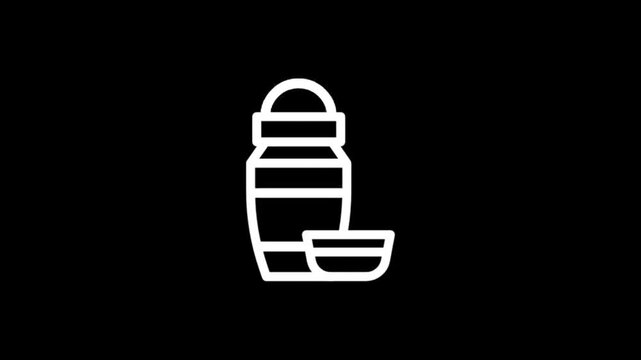 Animated icon of a bullet being fired from a gun