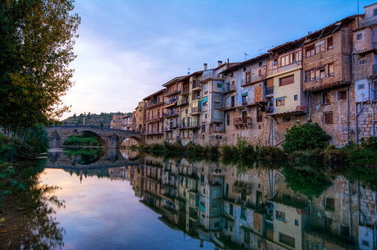 Valderrobres, a town in the Matarra&ntilde;a region in Teruel, Spain.