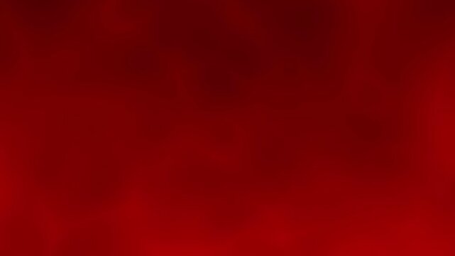 Solid red gradient background fills the frame. Smooth, deep red hues transition from center to edges