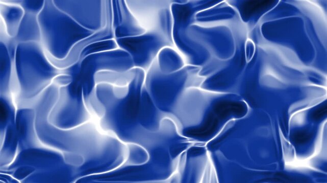 Blue white abstract plastic water gradient background. Perfect for modern fluid advertising design and fresh liquid concepts.
