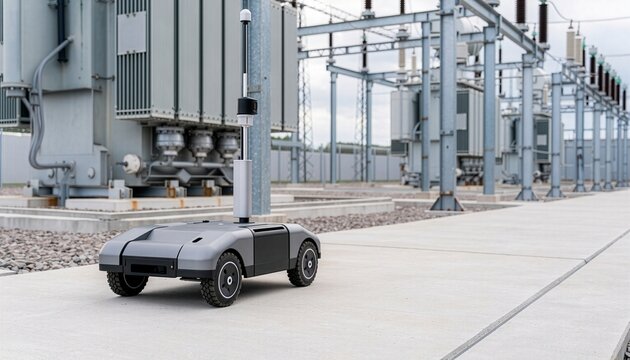 Autonomous inspection robot operating inside electrical substation