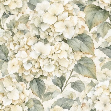 Elegant Floral Watercolor Pattern Design
