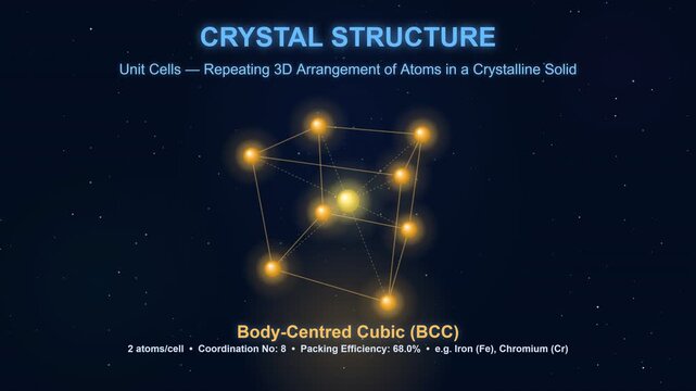 Crystalline Lattice Unit Cell and Solid State Geometric Symmetry