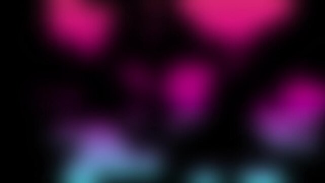 Abstract Neon Gradient Motion Background with Dark Magenta, Pink and Blue Glowing Lights, Soft Blur and Futuristic Cinematic Atmosphere