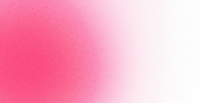 Vibrant pink grainy gradient background, soft aesthetic blurry texture with noise, abstract magenta and white minimalist backdrop for social media
