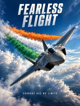 Indian Air Force Day Patriotic Poster