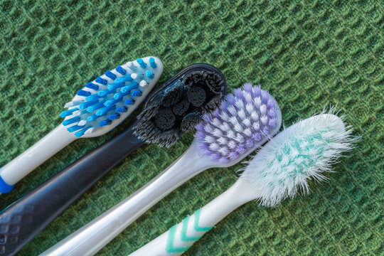 Toothbrush macro photo