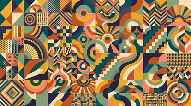 abstract seamless pattern