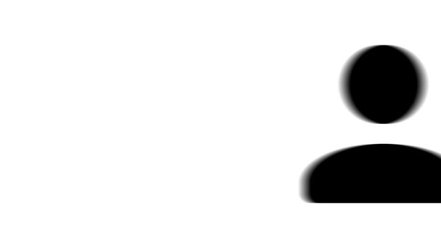 Animation set, user symbol. Animations: transparency, zooms, transition top to down, transition left to right, slide up to down, slide left to right