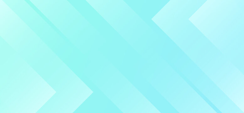 Abstract light blue geometric chevron background with modern diagonal gradient banner design
