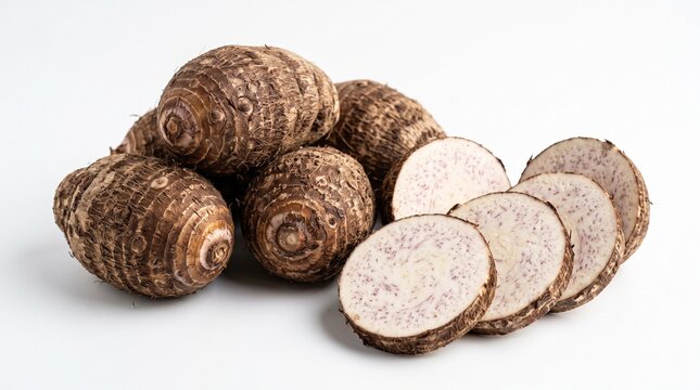 Fresh taro root