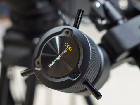 Blackmagic Design Camera Control Dial Close-Up