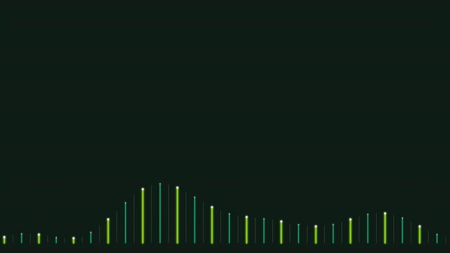 Audio Frequency Waveform Equalizer Spectrum Sound Lines