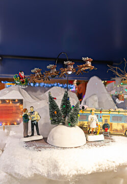 National lampoon's christmas vacation winter village display