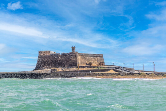  historic Castillo de San Gabriel in Arrecife, Lanzarote