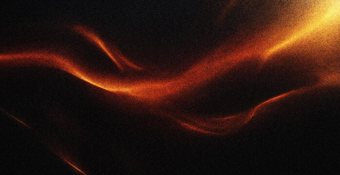 Abstract cosmic nebula texture with glowing orange and black space patterns for sci-fi backgrounds