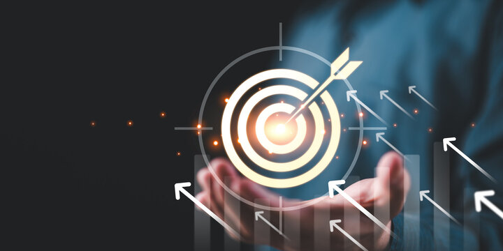 Strategy manager drives goal achievement through target setting, strategic planning, performance growth, leadership, execution, focus, and measurable objectives for long-term success.