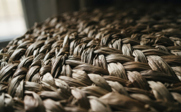 Woven basket texture close up background detail pattern natural fiber craft rustic material surface organic design abstract backdrop decor