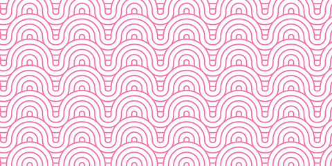 Obraz premium Overlapping pink abstract cover paper repeating. overlap fabric floral ornament fashion. minimal diamond pattern creative textile design. seamless clothing decoration background.