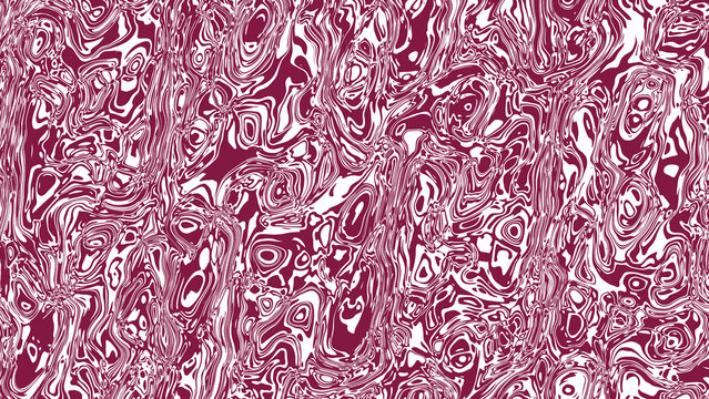 Abstract Burgundy and White Liquid Marble Swirl Texture Pattern