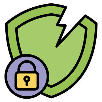 Vulnerability Icon Element For Design
