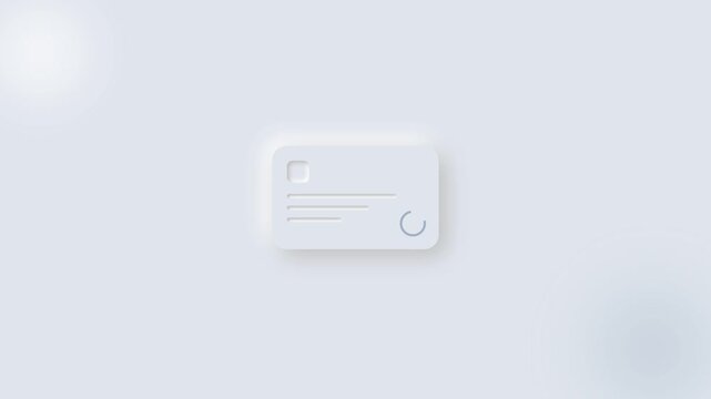 Minimal Rounded Rectangle Card with Smooth Pop Up Effect