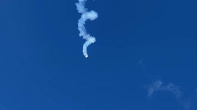 Stunt Plane Performing Aerobatics at Pacific Airshow Gold Coast