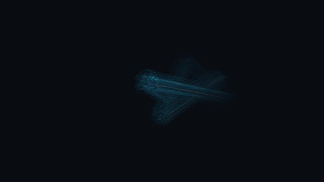 Neural network data lattice point cloud motion background