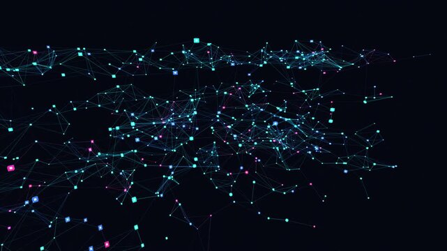 Quantum data core morphing into network lattice seamless loop