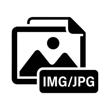 icon JPG/JPEG image format vector illustration